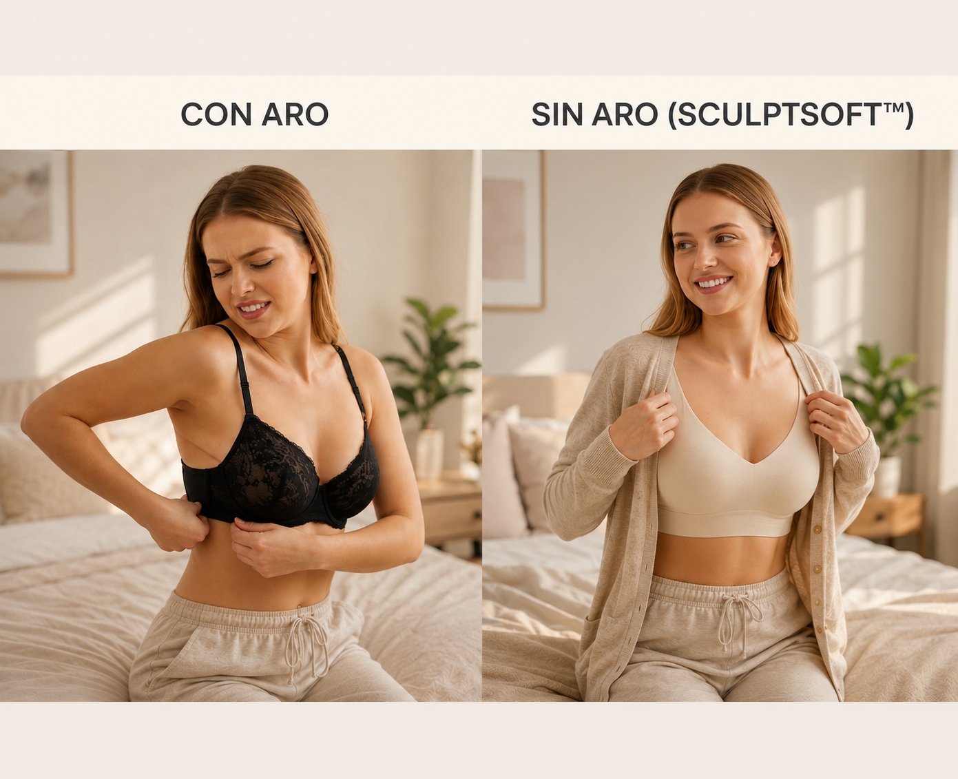 SculptSoft™- Sujetador Confort Sin Aros